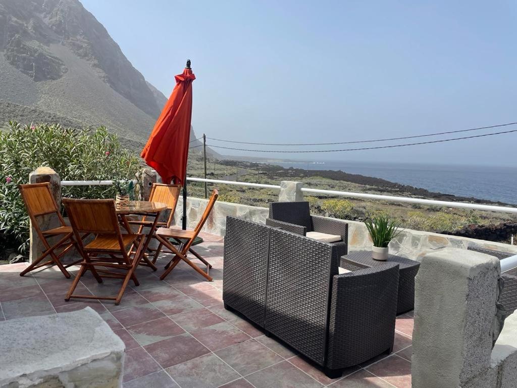 La Casita De La Brena. Villa Frontera Bagian luar foto