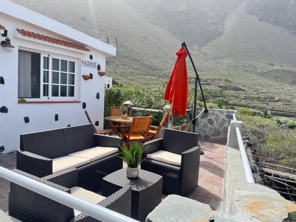 La Casita De La Brena. Villa Frontera Bagian luar foto